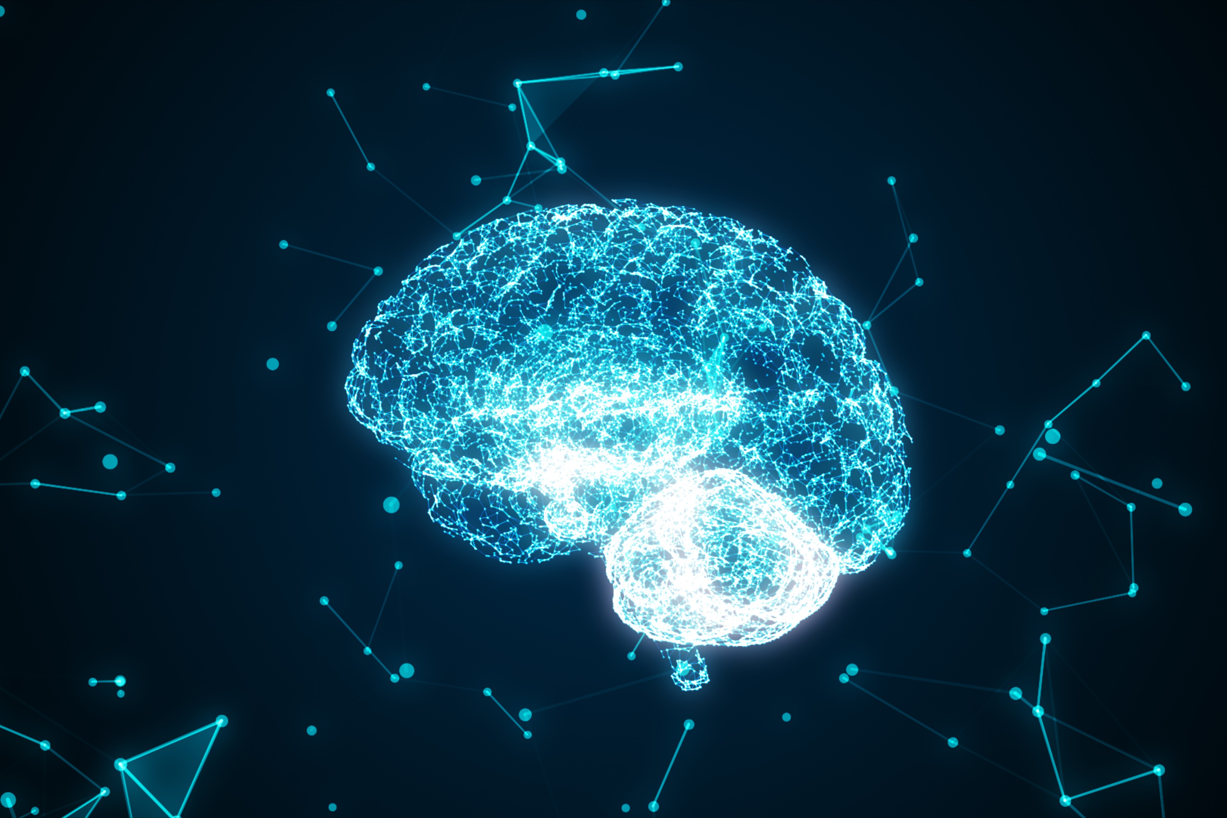 Digital brain visualization representing neuroscience-backed business strategy